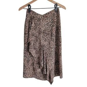 1. State Leopard Midi Skirt Animal Print 2